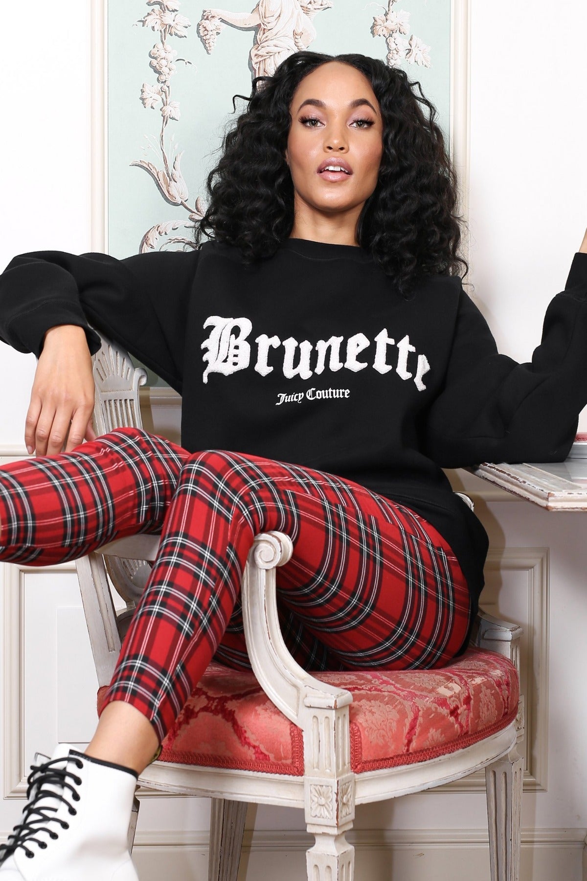 Brunette crewneck sale