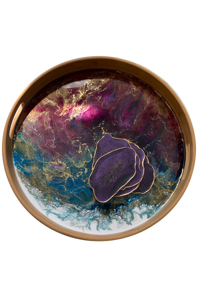 The Purple Resin - Bamboo Tray - ShopAuthentique