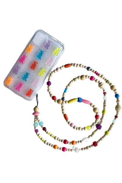 Phone Necklace with GummyBear iPhone 11 Case