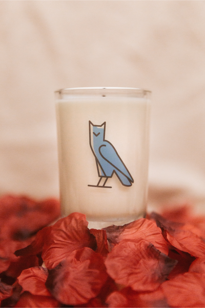'M' Candle | Letters of Love