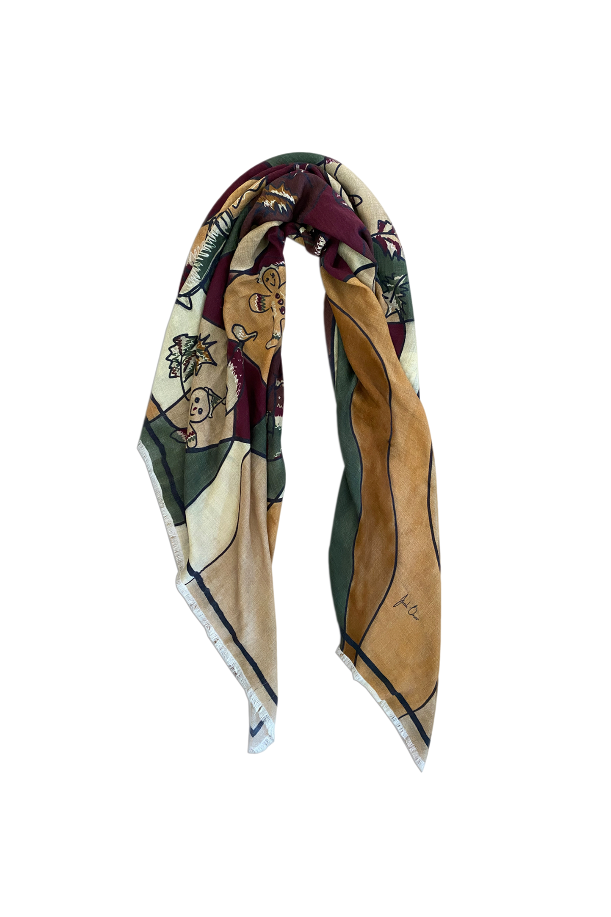 Gingerbread Scarf – ShopAuthentique