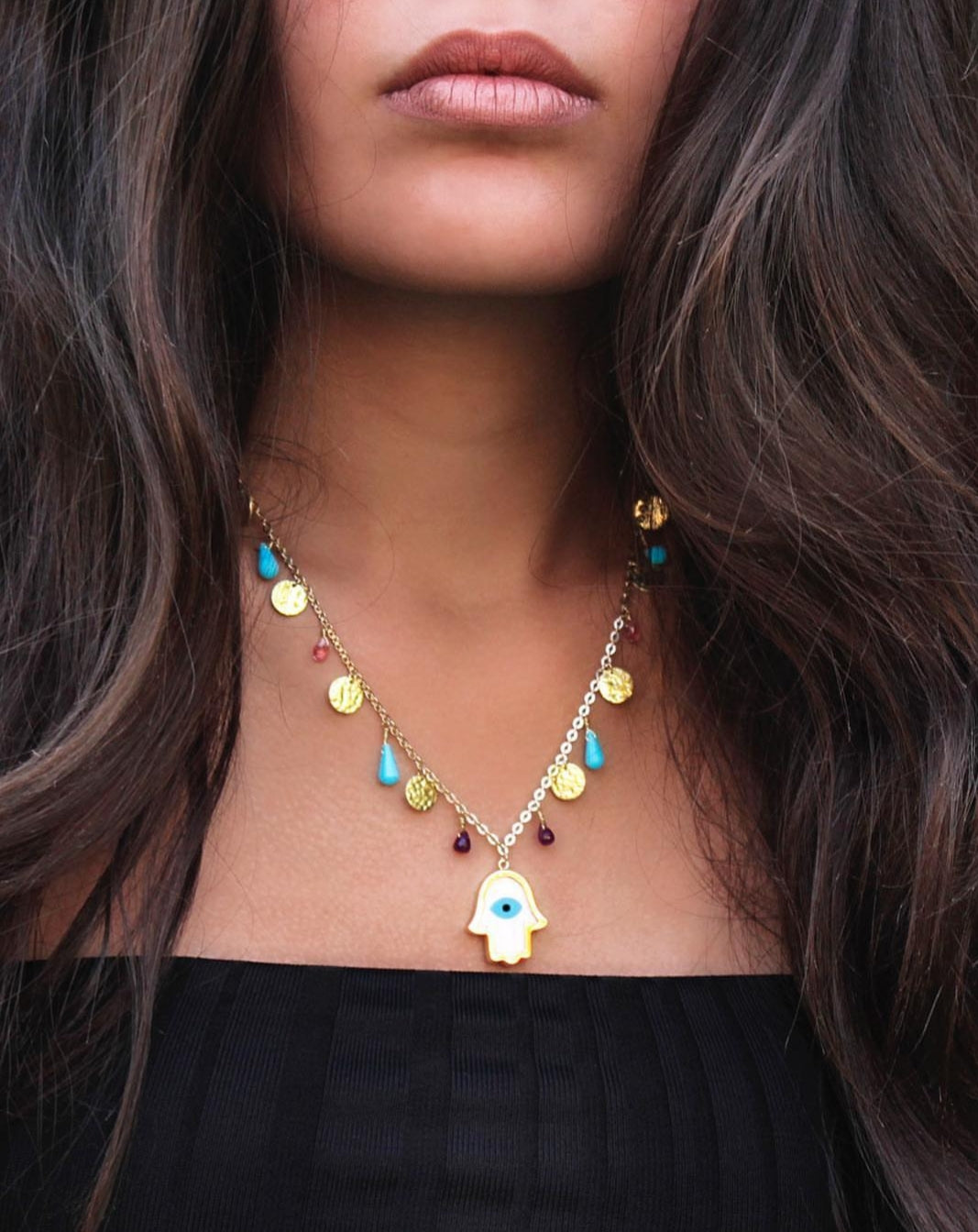 (Hand of Fatma) KAFF Necklace - ShopAuthentique