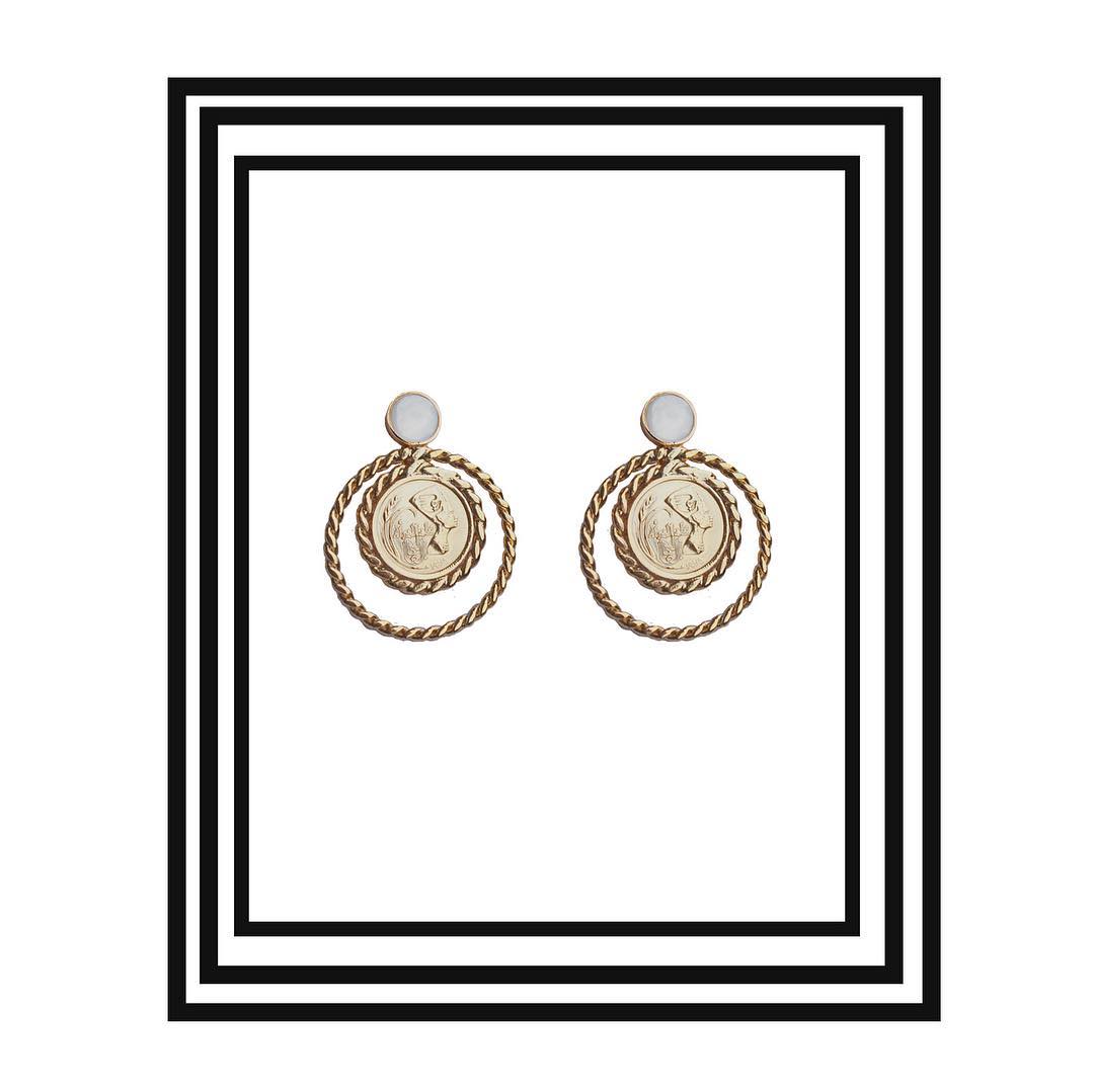 La Lune Earrings - ShopAuthentique