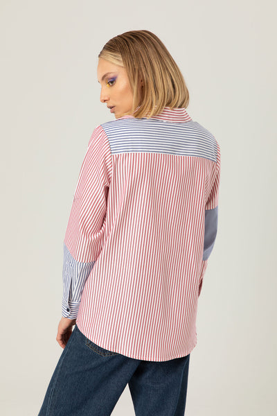 The Park Shirt | Red and white stripes