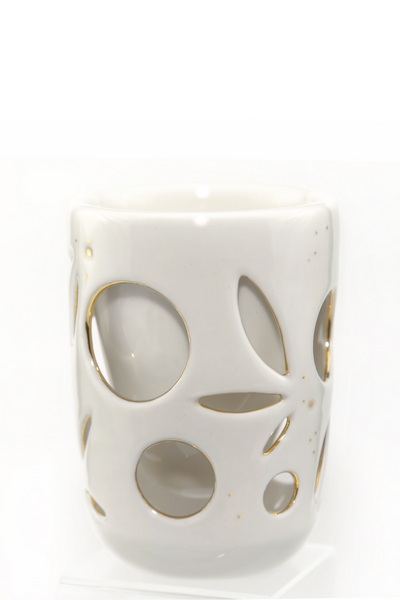 Gold& Cream Double Walled Cup - 8oz