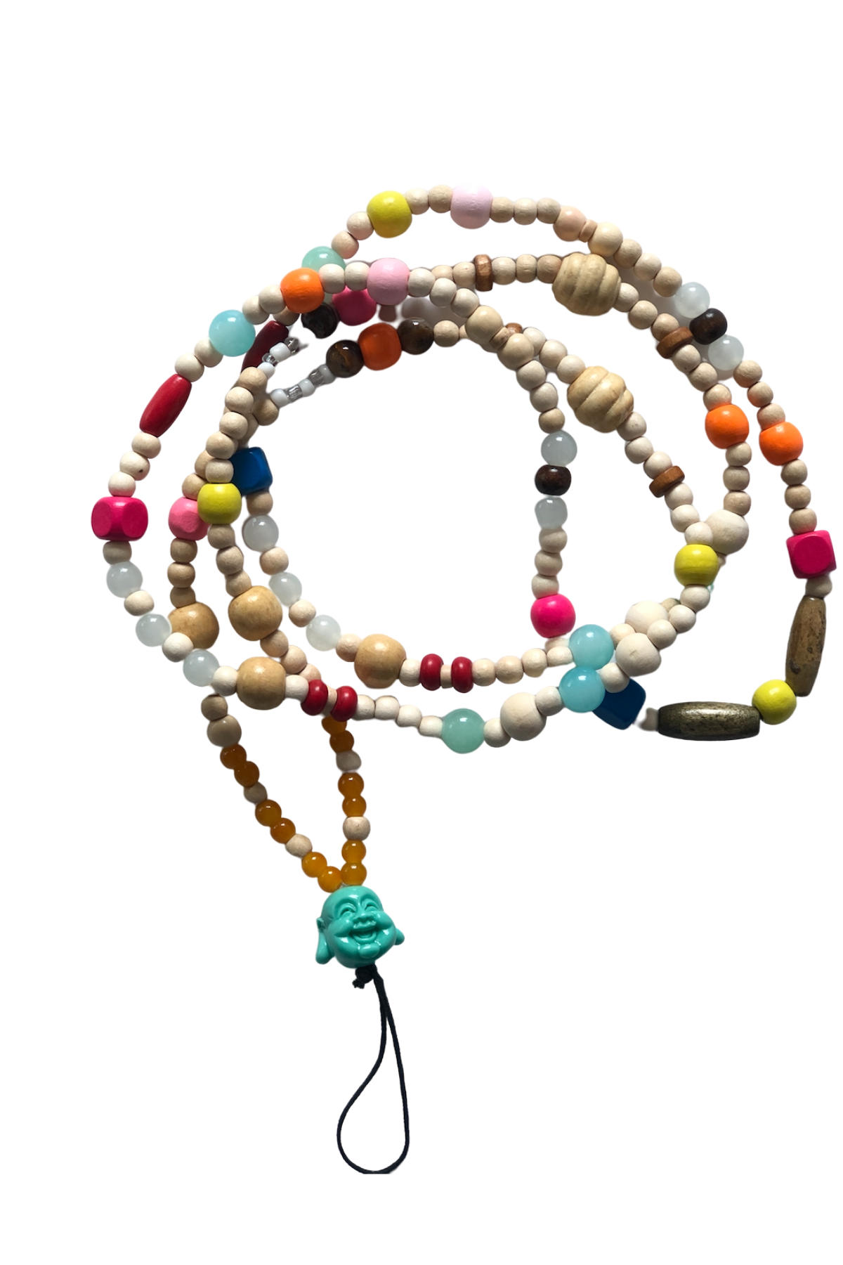 Buddha Rosary Phone Necklace