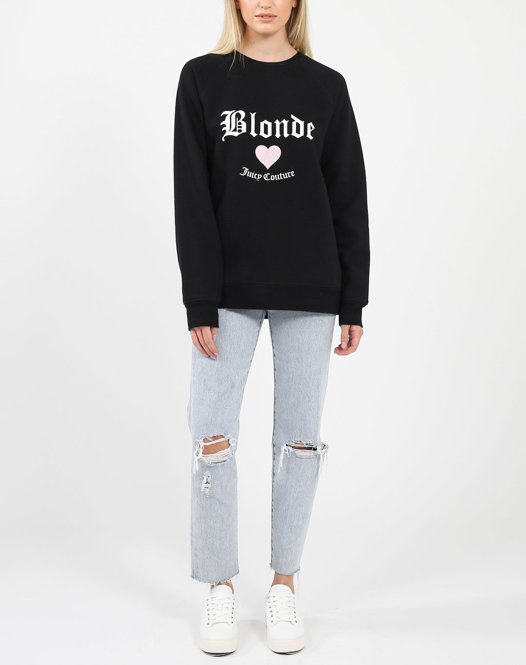 Brunette The Label BLONDE Sweatshirt popular and Sweatpants (SET)