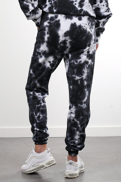 The "MARBLE TIE DYE" Jogger | Black