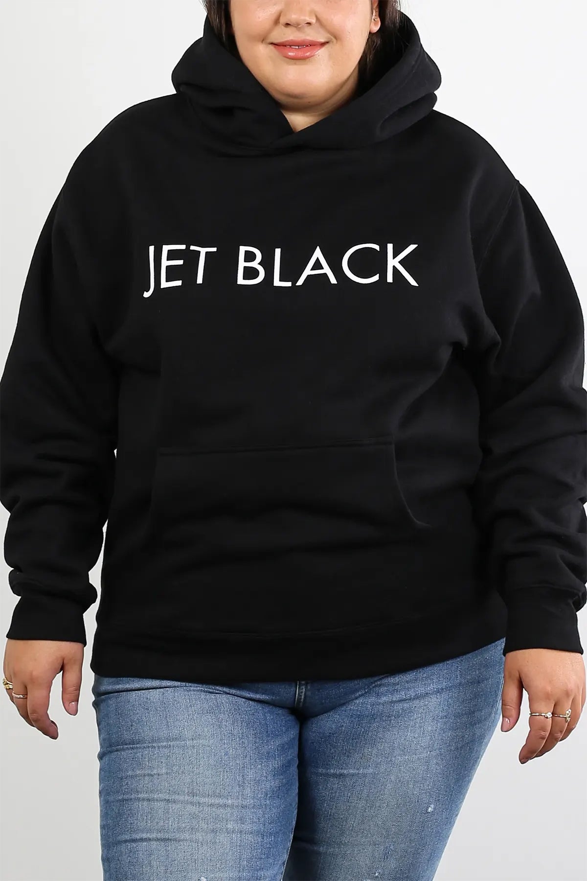 The "JET BLACK" Classic Hoodie | Black