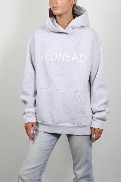 The "REDHEAD" Classic Hoodie | Pebble Grey