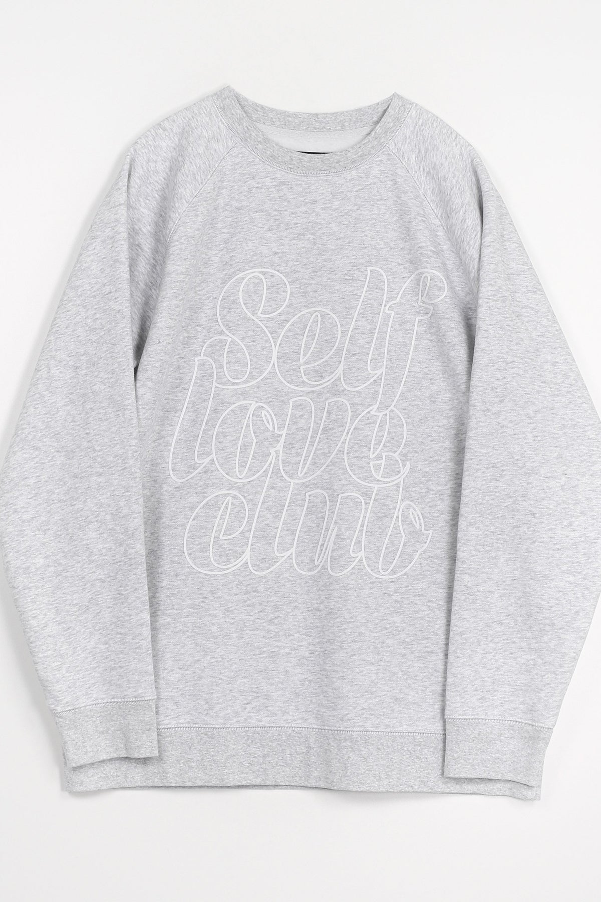 The "SELF LOVE" Big Sister Crew Neck Sweatshirt | Pebble Grey