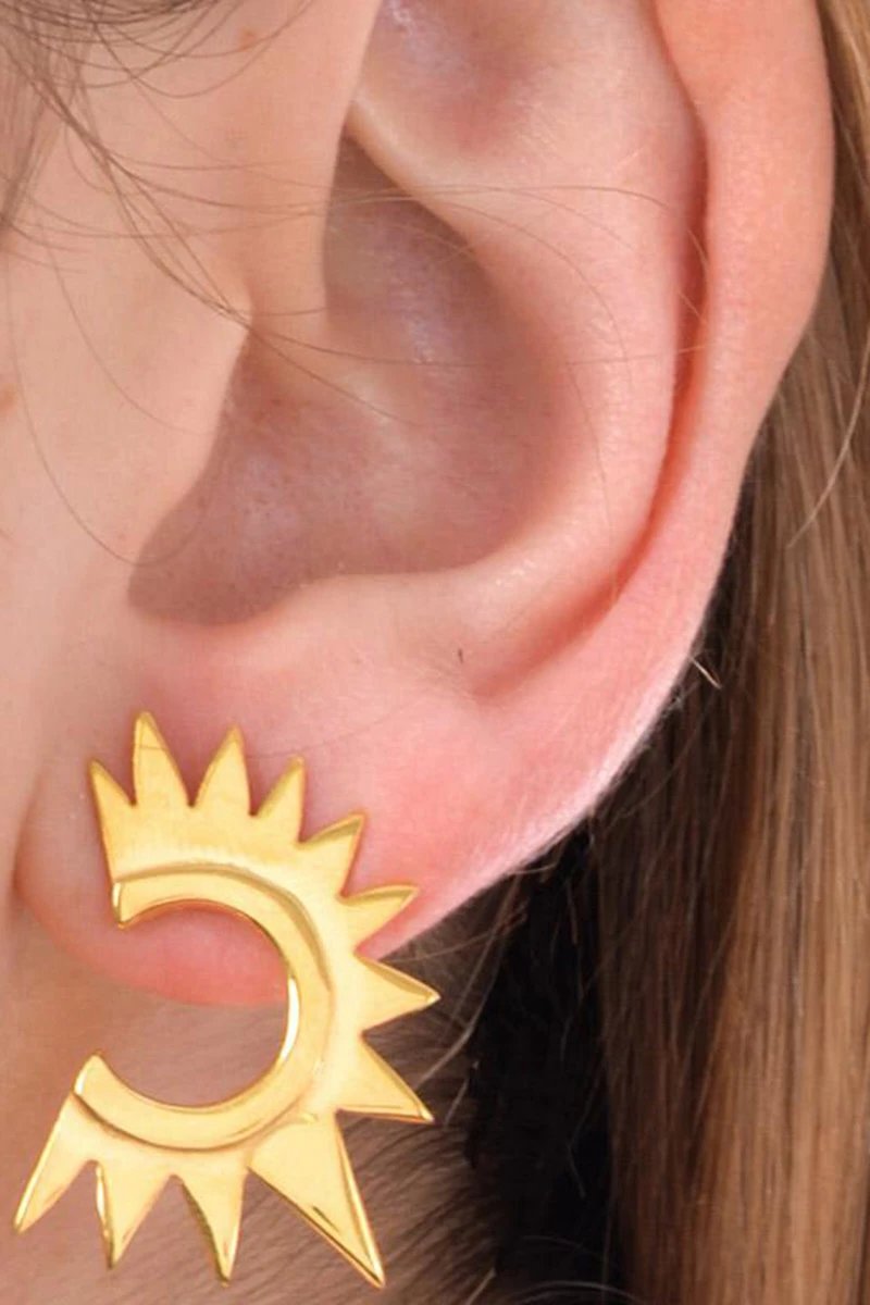 HAYA Gold Earring - ShopAuthentique