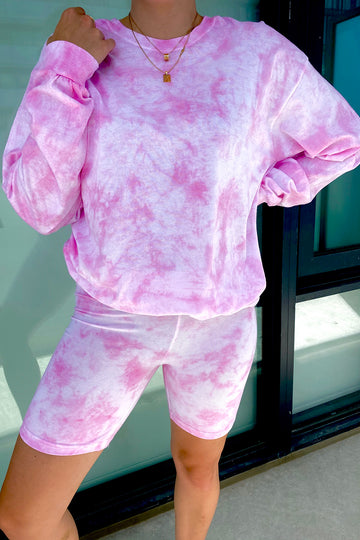 Fairy Pink Cloud Long Sleeve Tee