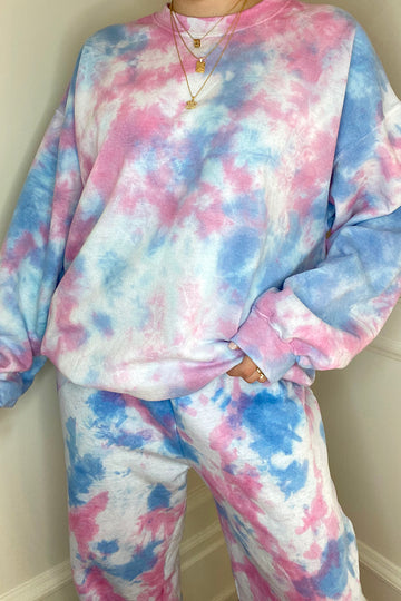 Cotton Candy Cloud Crewneck