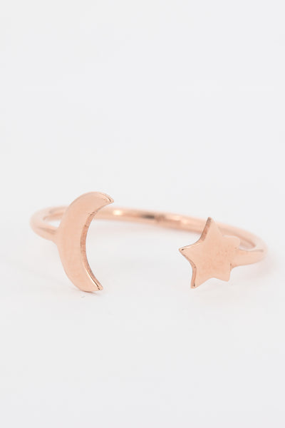 Moon & Star Ring - ShopAuthentique