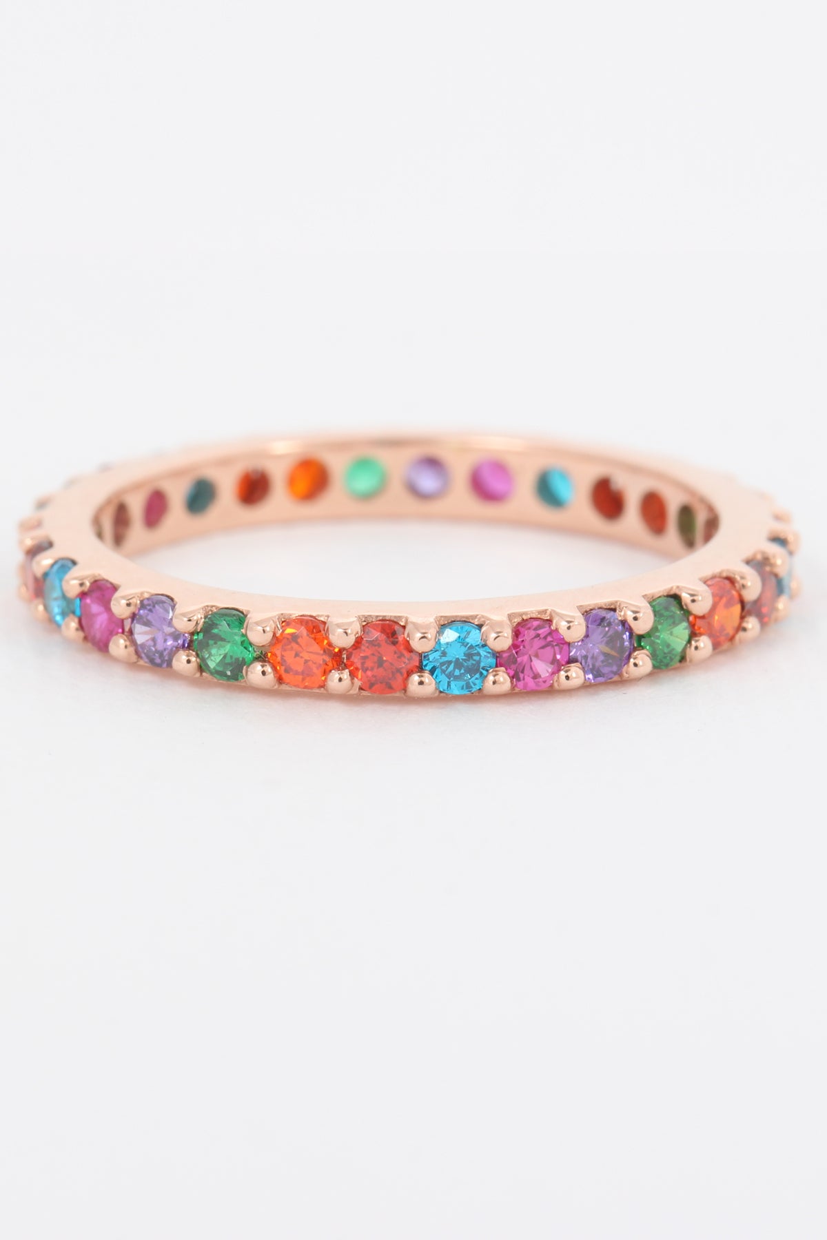Rainbow Stone Ring - ShopAuthentique