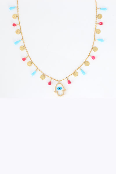 (Hand of Fatma) KAFF Necklace - ShopAuthentique