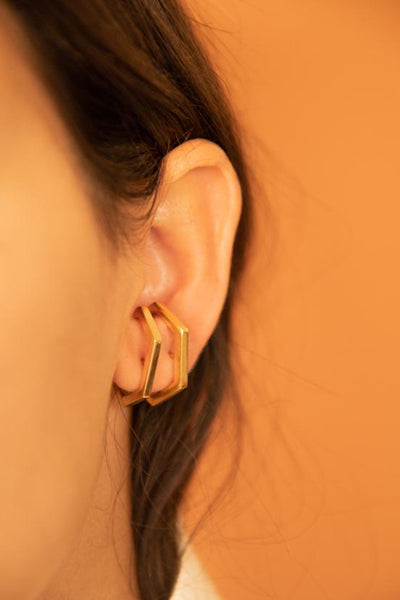 Levy Earrings In Gold