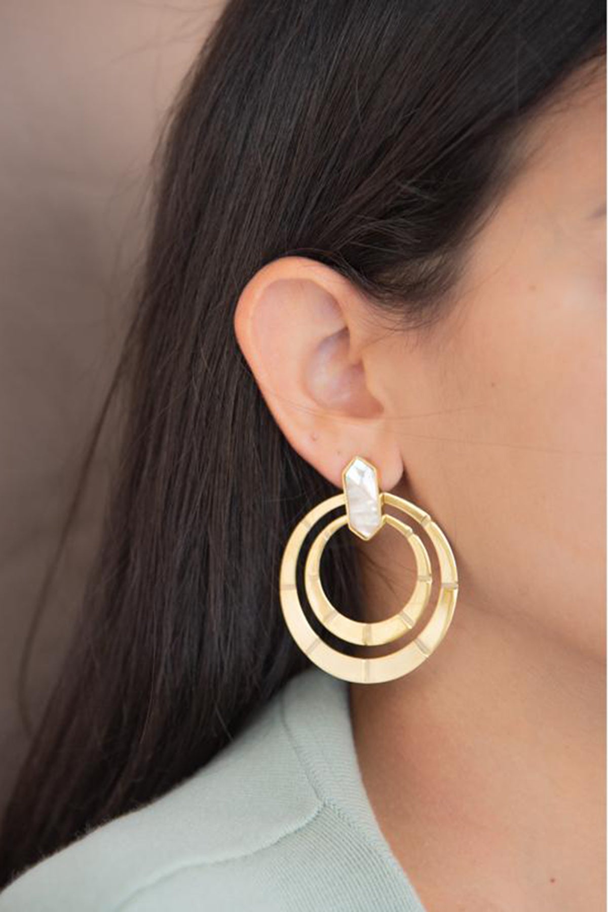 Liza Earrings In Gold