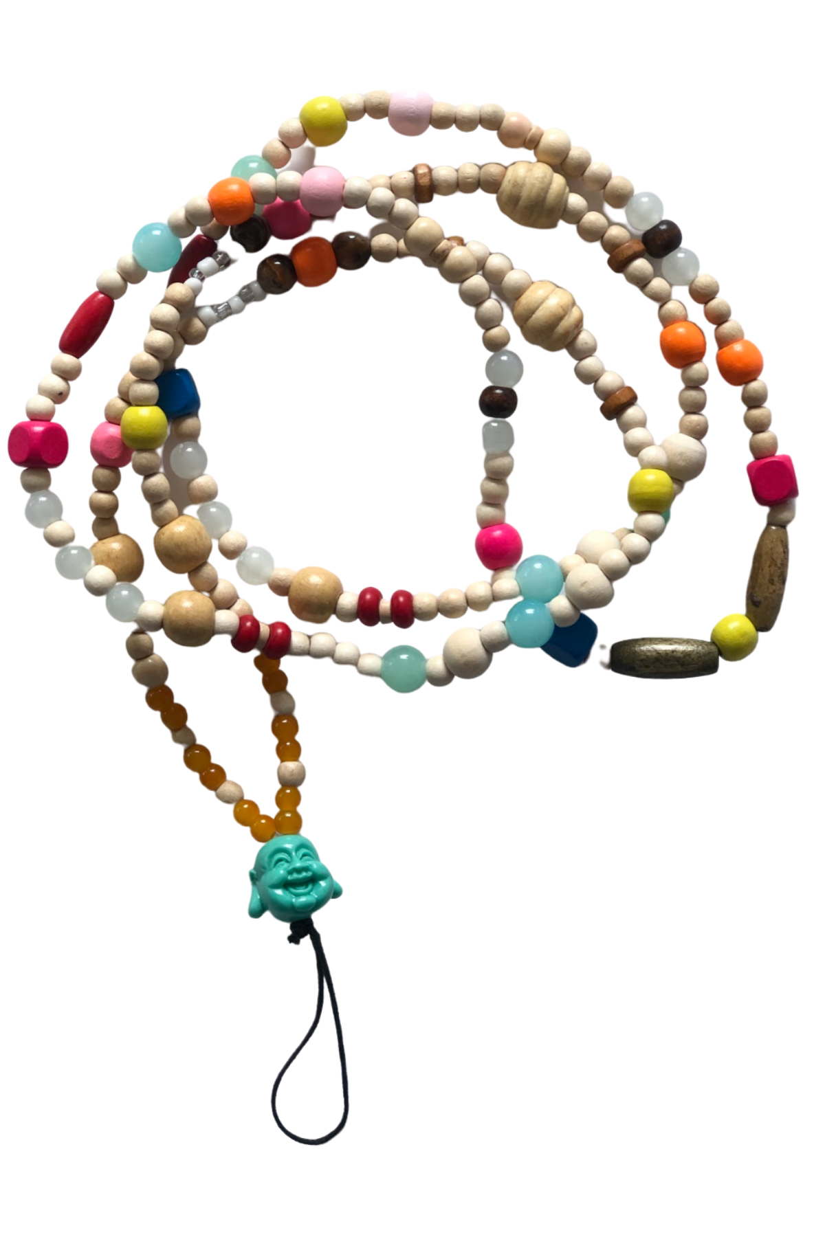 Buddha Rosary Phone Necklace