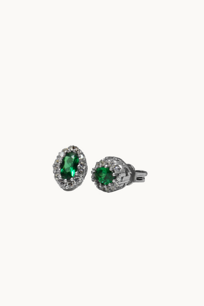 The Mes Me Rize Emerald Green Earrings - ShopAuthentique
