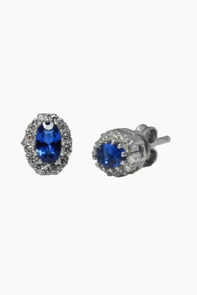 The Mes Me Rize Sapphire Earrings - ShopAuthentique