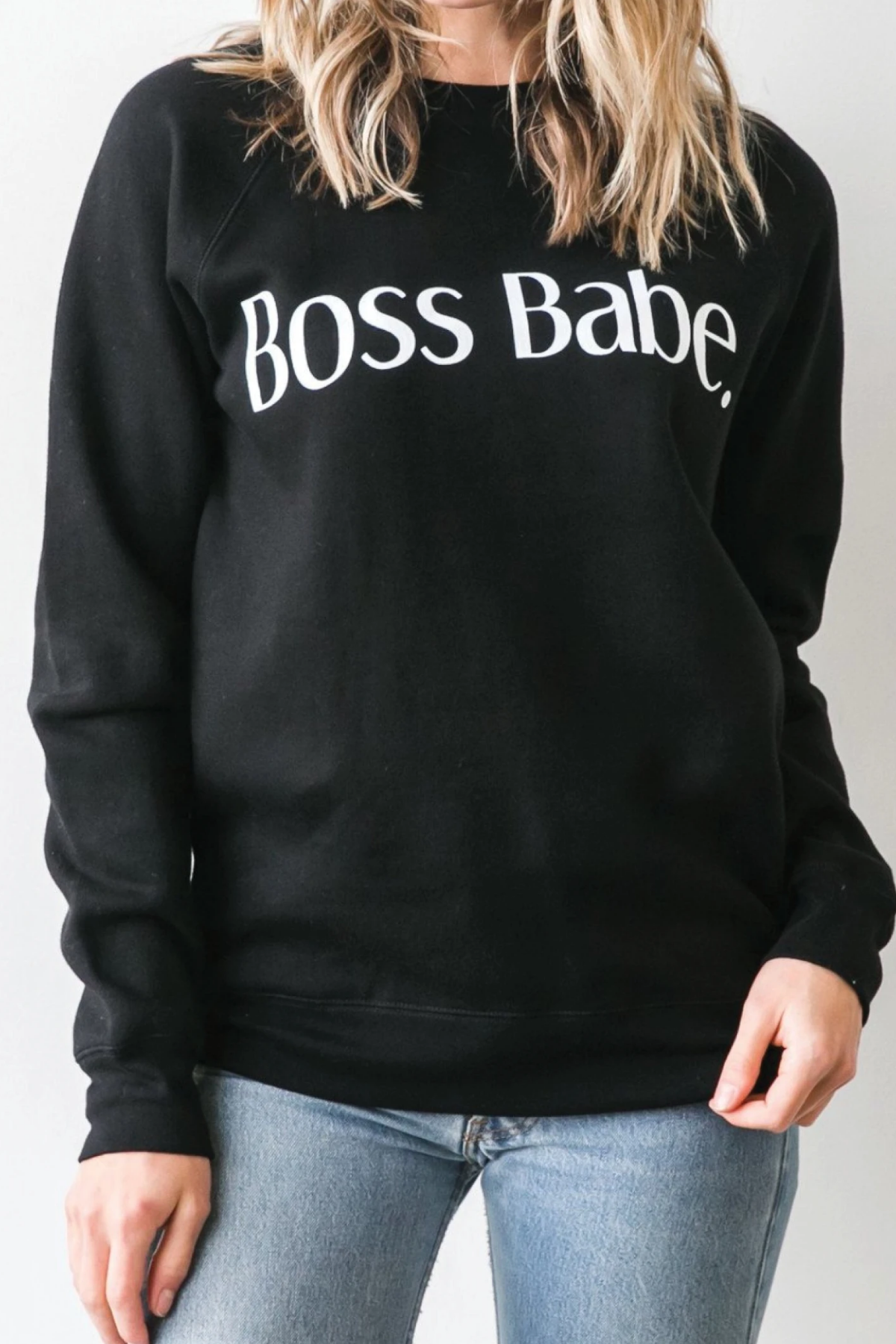 The "BOSS BABE" Classic Crew Neck Sweatshirt